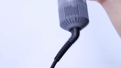 Close-up of the handle and cord of the Hot Air Brush 5-in-1 Hair Styling and Drying Tool.